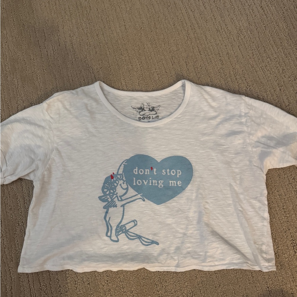 Boys Lie White Graphic Shirt